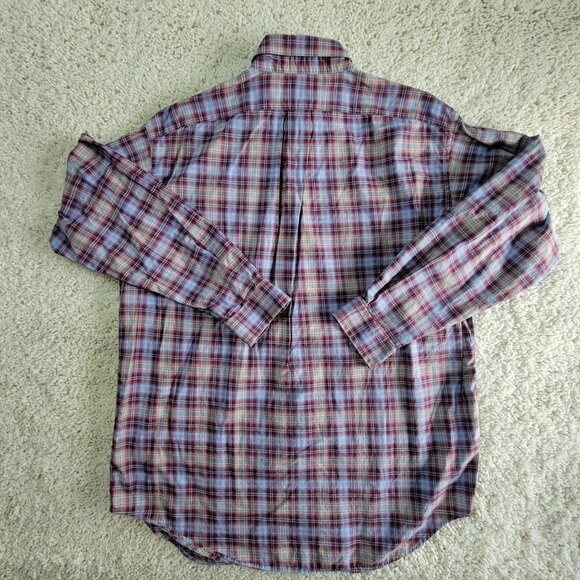 Daniel Cremieux Classics Mens Plaid Button Down Shirt Long Sleeve Cotton - Picture 9 of 12